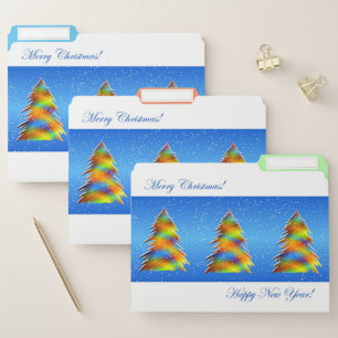 Christmas Tree File Folder