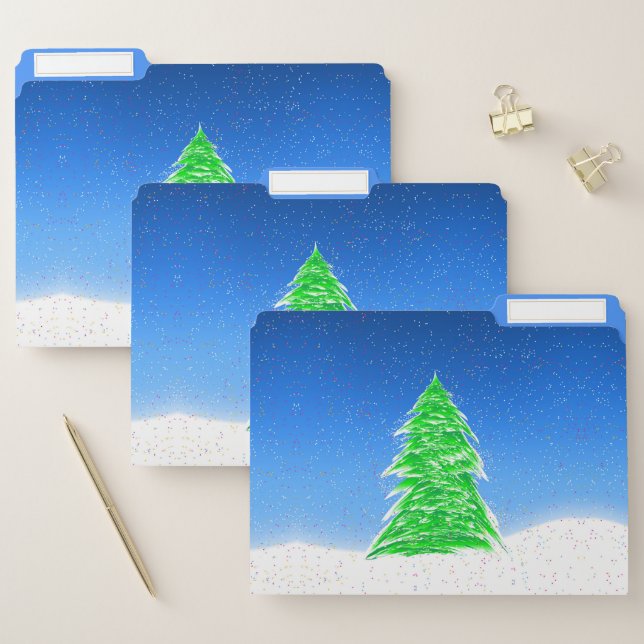 Christmas Tree File Folder (Set)