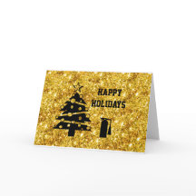 Christmas Tree & Fire Extinguisher Christmas Card