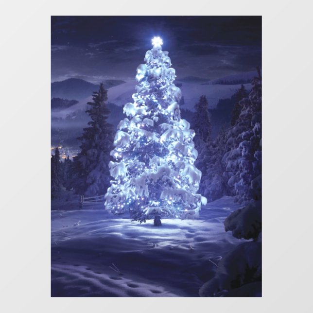 Christmas Tree  Floor Decals (Front)