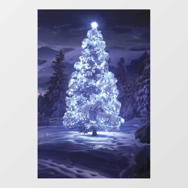 Christmas Tree  Floor Decals (Front)