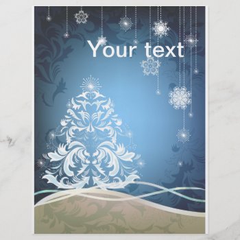 Christmas Tree Flyer by Taniastore at Zazzle