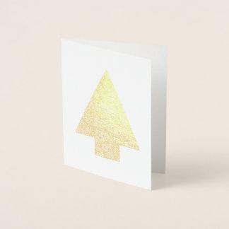 Christmas Tree Foil Card
