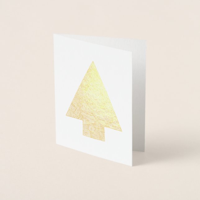 Christmas Tree Foil Card (Front)