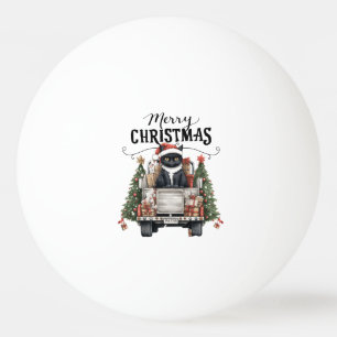  Christmas  Tree for Player who loves Cat Ping Pong Ball
