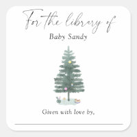 Christmas tree - for the library of