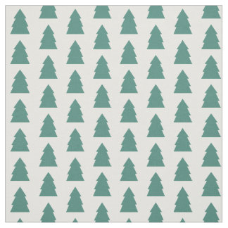 Christmas Tree Forest Fabric