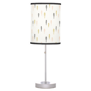 Christmas Tree Forest Pattern Table Lamp