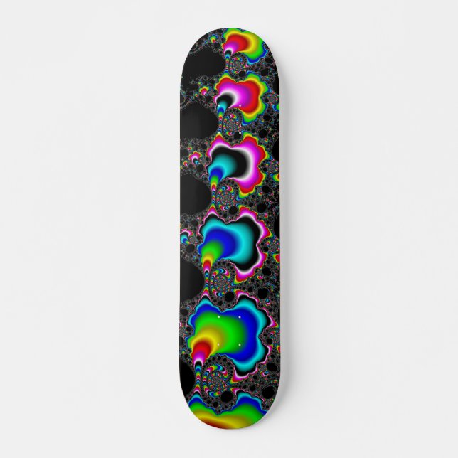 Christmas tree - Fractral Skateboard Deck (Front)