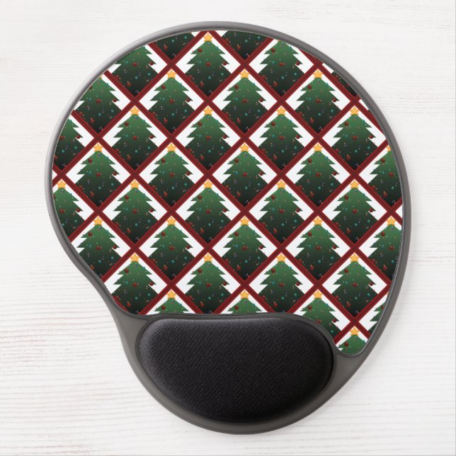 Christmas Tree Gel Mouse Pad (Front)