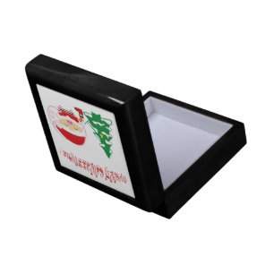 Christmas tree gift box