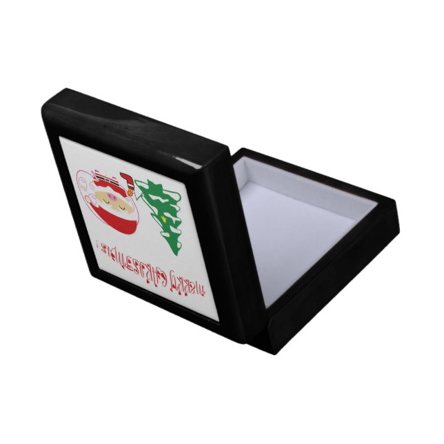 Christmas tree gift box (Back Open)