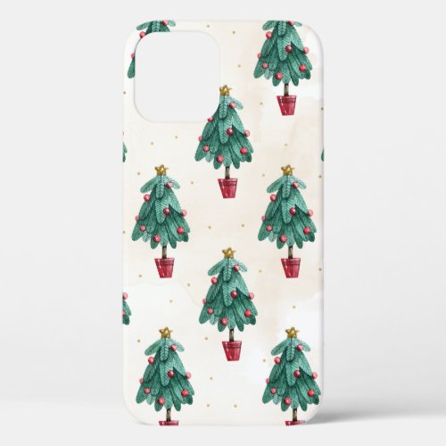 Christmas Tree Gift Men Women  Kids Xmas Gift iPhone 12 Case