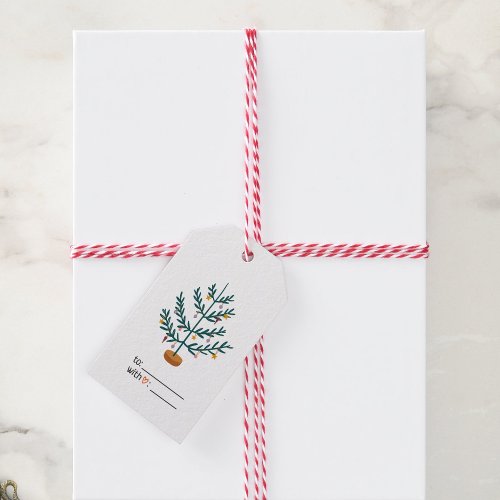 Christmas Tree Gift Tags