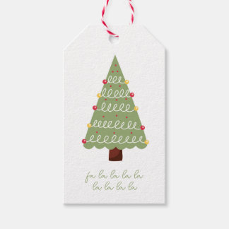 Christmas Tree Gift Tags