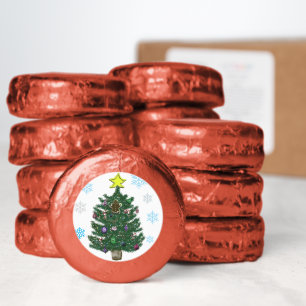 Christmas Tree Gingerbread Man Snowflakes Dipped Oreo Cookie Favors