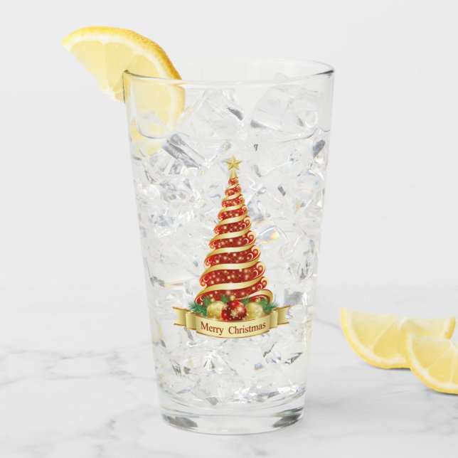 Christmas tree glass (Front Ice)