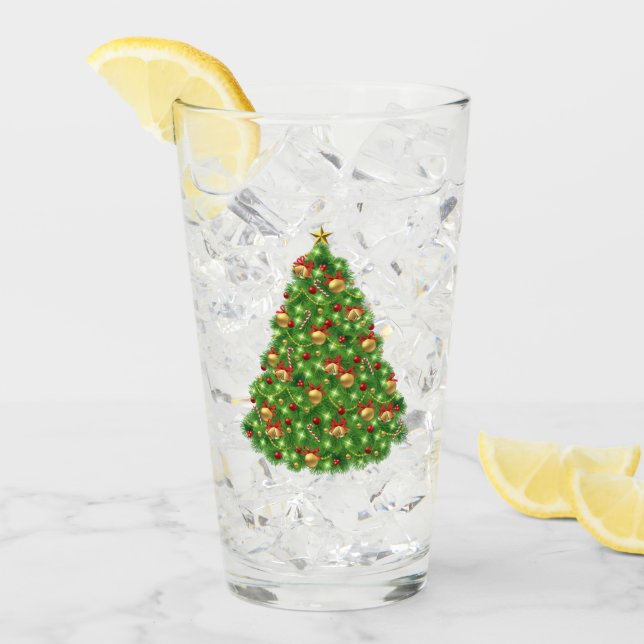 Christmas tree glass (Front Ice)