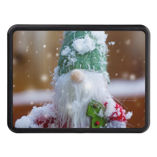 Christmas Tree Gnome VI Hitch Cover (Front)