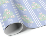 Christmas tree grandmillennial preppy chinoiserie wrapping paper<br><div class="desc">Christmas tree grandmillennial preppy chinoiserie Wrapping Paper</div>