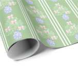 Christmas tree grandmillennial preppy chinoiserie wrapping paper<br><div class="desc">Christmas tree grandmillennial preppy chinoiserie Wrapping Paper</div>