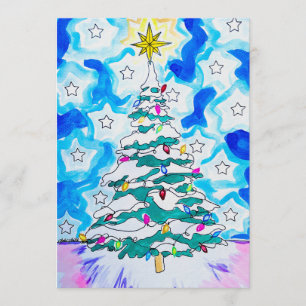 Christmas Tree Greeting Card
