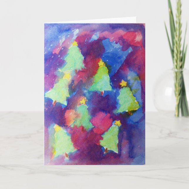 CHRISTMAS TREE HOLIDAY CARD (Front)