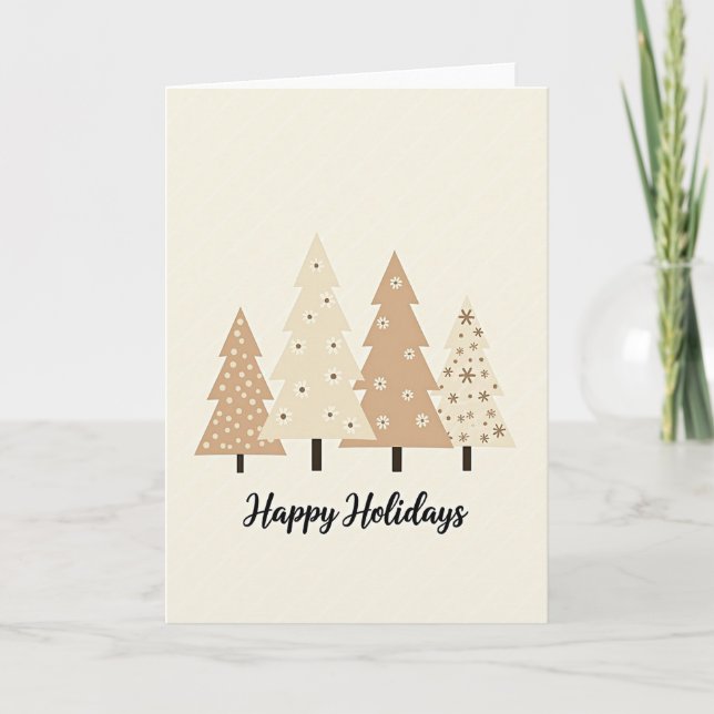 Christmas Tree Holiday Card (Front)