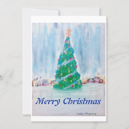 Christmas Tree Holiday Card