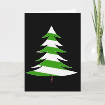 Christmas Tree Holiday Card by vicesandverses at Zazzle