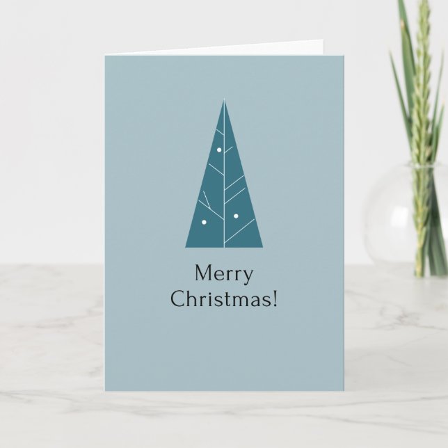 Christmas Tree Holiday Card (Front)