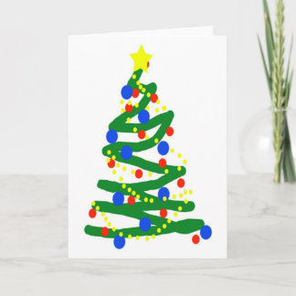 Christmas Tree Holiday Card