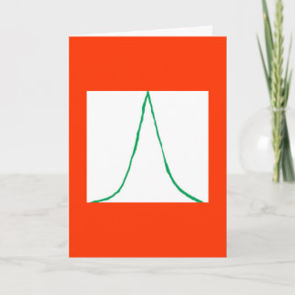 Christmas tree holiday card