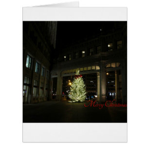 Christmas Tree Holiday Greeting Card