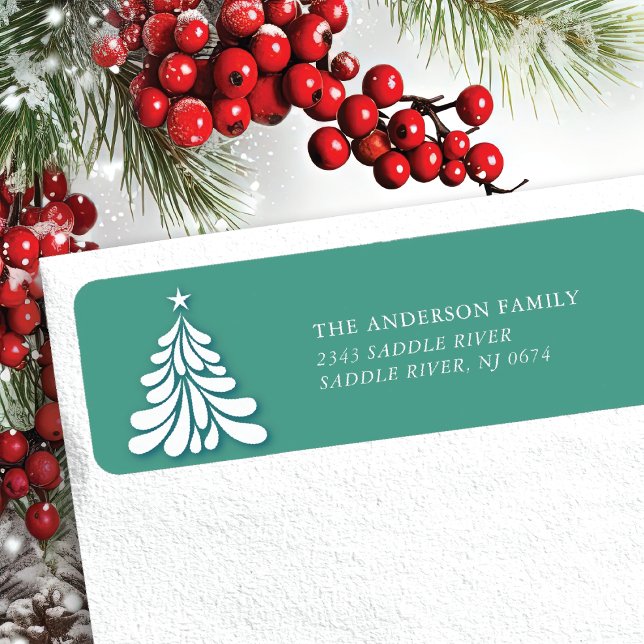 Christmas Tree Holiday Label (Creator Uploaded)