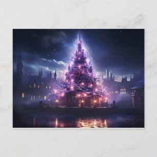 Christmas Tree Holiday Postcard