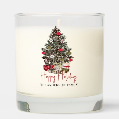 Christmas tree Holiday Scented Candle