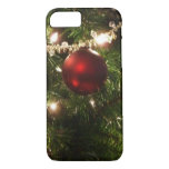Christmas Tree I Holiday Pretty Green and Red iPhone 8/7 Case