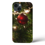Christmas Tree I Holiday Pretty Green and Red iPhone 13 Case