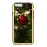 Christmas Tree I Holiday Pretty Green and Red Incipio Feather Shine iPhone 6 Case