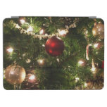 Christmas Tree I Holiday Pretty Green and Red iPad Air Cover