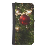 Christmas Tree I Holiday Pretty Green and Red iPhone SE/5/5s Wallet Case