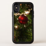 Christmas Tree I Holiday Pretty Green and Red OtterBox Symmetry iPhone X Case