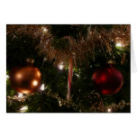 Christmas Tree II Holiday Red and Gold Cards