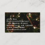 Christmas Tree III Holiday Scene Business Card