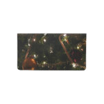 Christmas Tree III Holiday Scene Checkbook Cover
