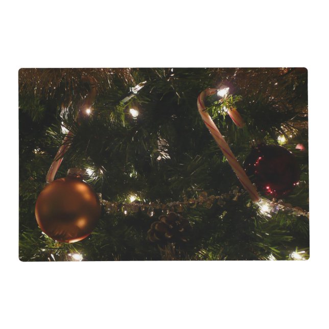Christmas Tree III Holiday Scene Placemat (Front)