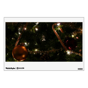 Christmas Tree III Holiday Scene Wall Sticker