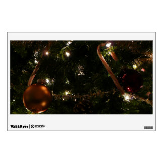 Christmas Tree III Holiday Scene Wall Sticker