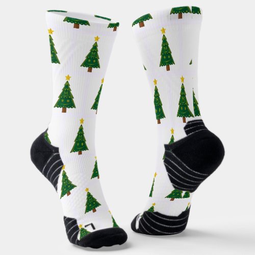 Christmas Tree image High_Performance Athletic Socks